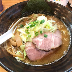 魚介豚骨らーめん大盛固め850円