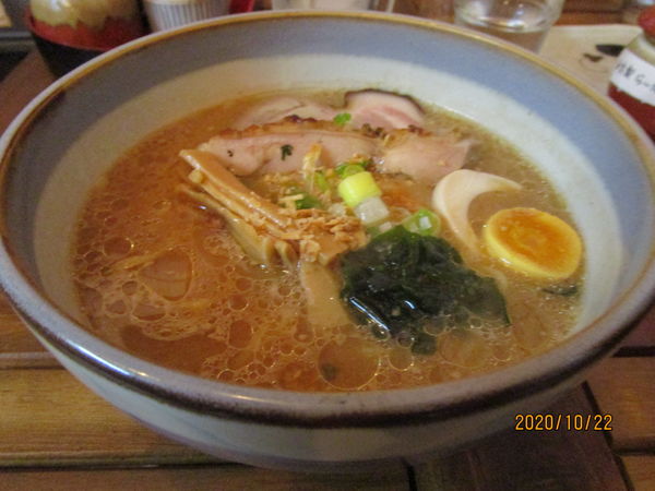 「味噌中華そば 850円」@比内地鶏中華そば 田乃井の写真