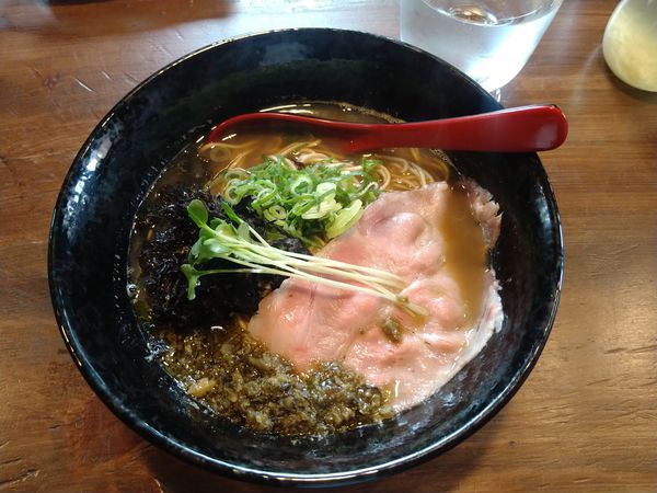 「牡蠣醤油らぁ麺¥850-」@RAMEN SHELTERの写真