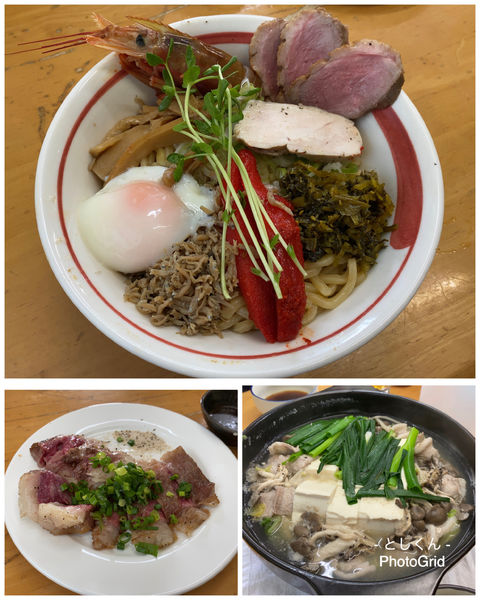 「【10月限定】高菜＆明太子＆雑魚で和え蕎麦（B） 他」@MENYA 食い味の道有楽の写真