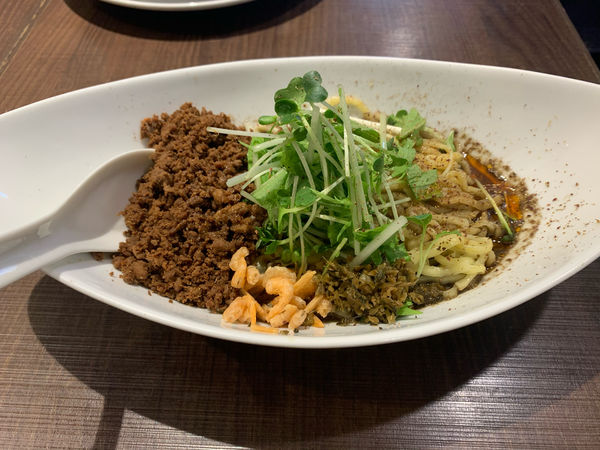 「白胡麻つゆ無し」@四川担担麺 阿吽 北浦和店の写真