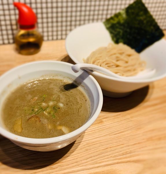 「煮干つけ麺（麺少な目￥880）」@らーめん 改の写真