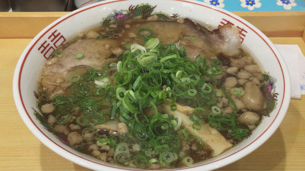 「中華そば大盛」@尾道中華そば 渡なべの写真