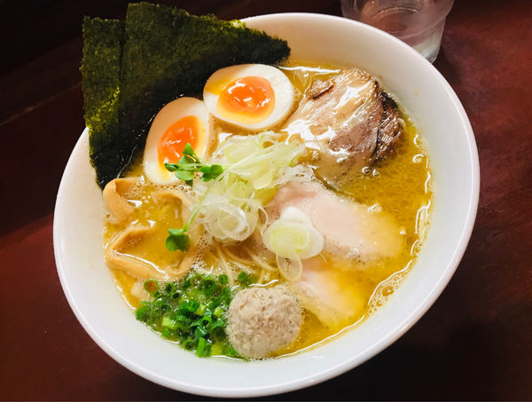 「特製濃厚醤油鶏そば」@麺屋 くまがいの写真