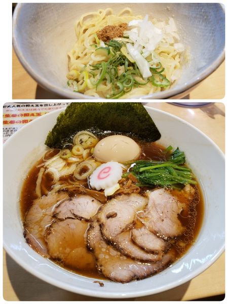 「醤油ラーメン　生姜和え玉」@中華そば 結。の写真