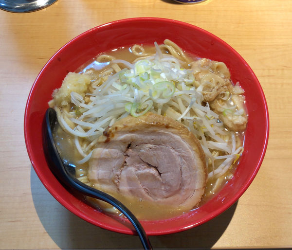 「大ラーメン(豚1枚」@麺屋 もりのの写真