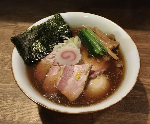 「特製出汁醤油」@らぁめん鴇の写真