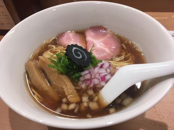 「のどくろそば」@らぁ麺 はやし田 武蔵小杉店の写真