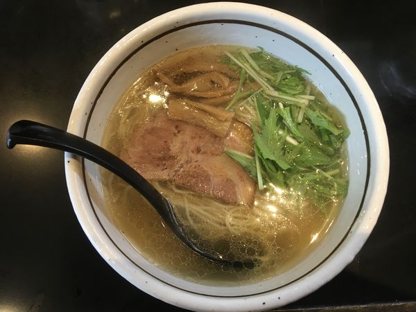 「塩らぁめん」@麺屋 焔の写真