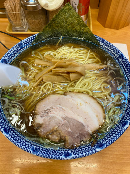 「醤油ラーメン➕大盛➕麺固め」@麺家 大勝軒の写真