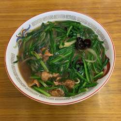 ニラソバ＋シュウマイ