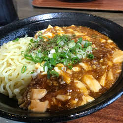 麻婆麺＋サービス半ライス