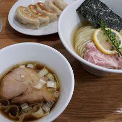 昆布水つけ麺　醤油