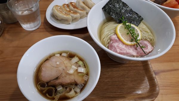 「昆布水つけ麺　醤油」@アメノオトの写真