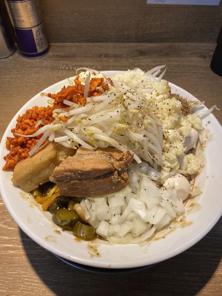 「ハマカリー うずら、チーズ」@麺屋 浜一の写真