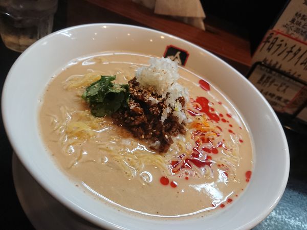 「白胡麻担々麺 800円」@吟の写真