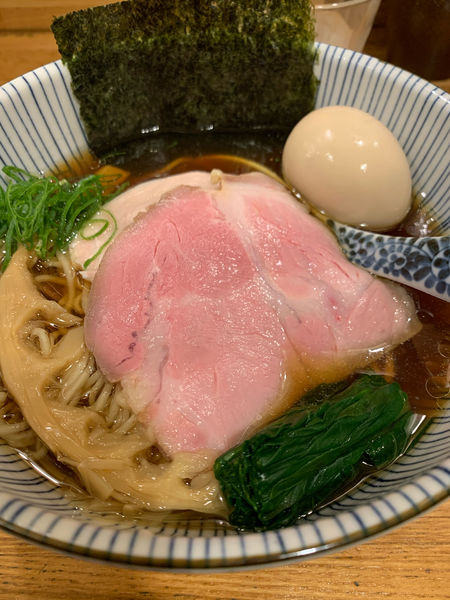 「味玉醤油」@中華そば きなりの写真