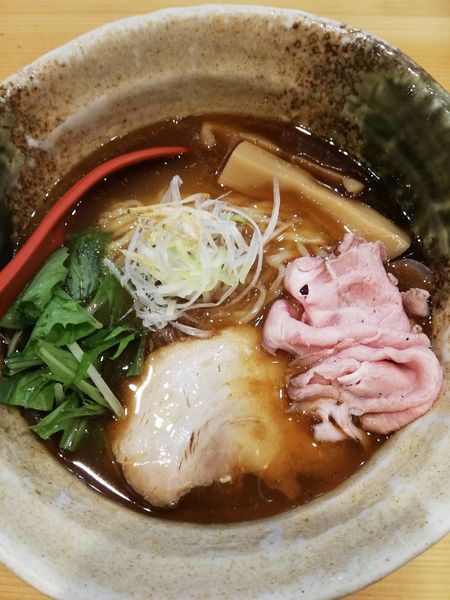 「焼きあご塩らー麺」@焼きあご塩らー麺 たかはし 銀座店の写真