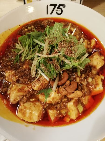 「麻婆麺(限定)」@175°DENO担担麺 GINZaの写真
