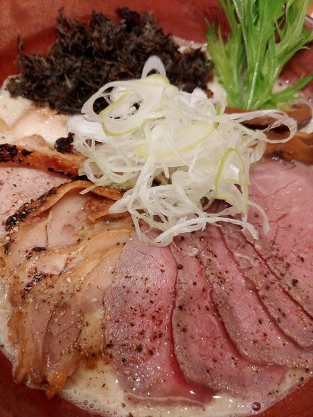 「こってり復刻版肉増し」@ラーメンみなとやの写真