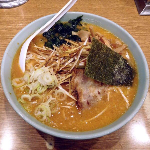 「みそねぎラーメン（850円）」@博多ラーメン 長浜や 府中店の写真