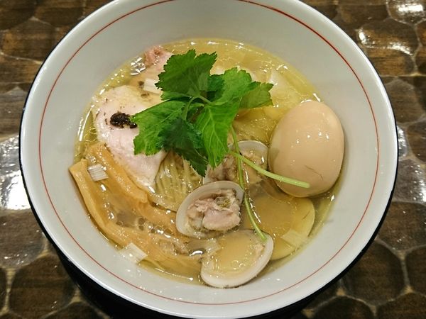 「特級蛤そば」@特級鶏蕎麦 龍介の写真