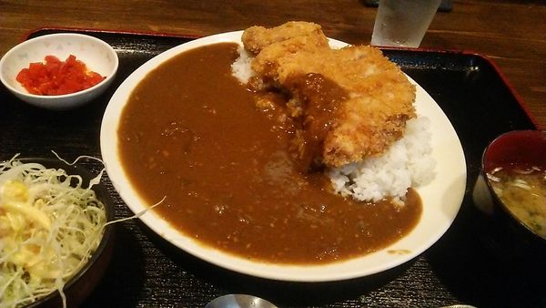 「カツカレー 880円」@市川食堂の写真
