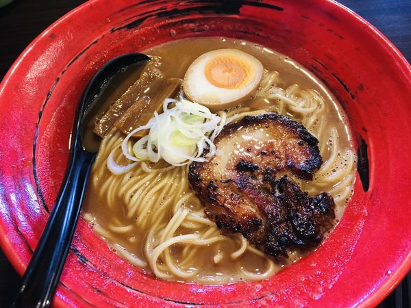 「濃厚あごらーめん」@あごばんらーめんの写真