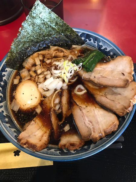 「特製溜まり中華そば」@麺匠佐蔵 長野駅前店の写真