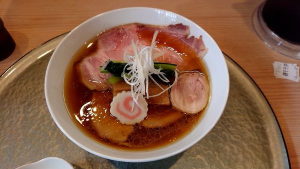 「白出汁 焼豚全部追加」@中華そば 深緑の写真