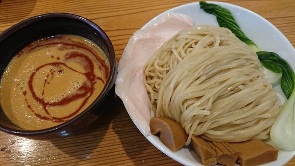 「限定の京小麦の担々つけ麺大盛 950円」@麺屋 さん田の写真