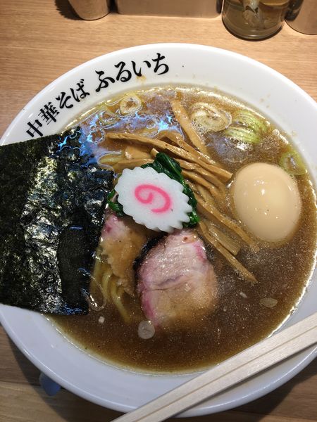 「中華そば全部のせ」@中華そば ふるいちの写真