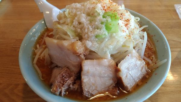 「味噌大麺　平打ち」@らぁめん伊山の写真