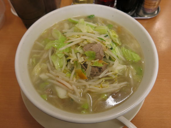 「野菜たっぷりタンメン：520円」@日高屋 六本木店の写真