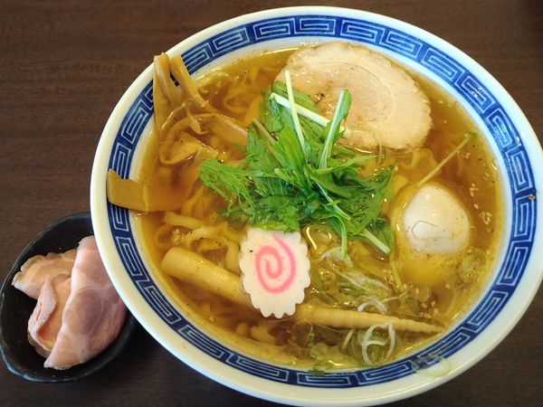 「味玉和魂らーめん(醤油)¥850-中盛無料」@麺匠えにしの写真