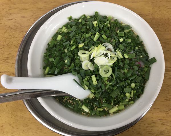 「ネギラーメン(830-50ｽﾏﾎｸｰﾎﾟﾝ)」@太七の写真