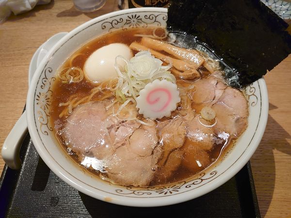 「特製中華そば」@中華そば 勝本の写真