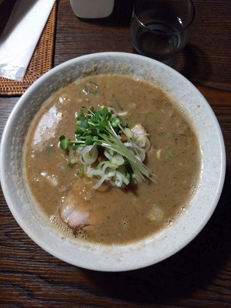 「お魚こってりラーメン」@麺 匠仁坊の写真