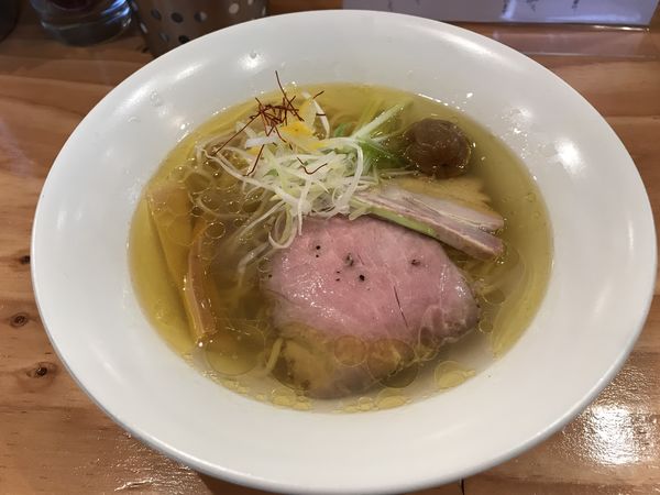 「南高梅鶏塩らーめん」@麺処 ぐり虎 海老名店の写真