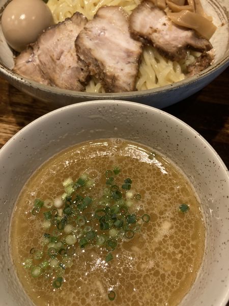 「全部のせ鶏白湯つけ麺」@麺屋ことぶきの写真