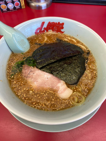 「味噌ラーメン」@ラーメン山岡家 伊勢崎宮子店の写真