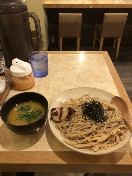「つけめん（つけめんの大盛り）」@鶏ポタラーメン THANK 大門店の写真