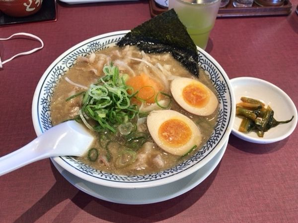 「味玉肉そば」@丸源ラーメン 幸手店の写真