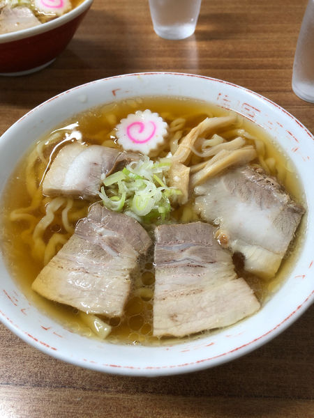 「極太手打ちチャーシュー麺」@食堂なまえの写真