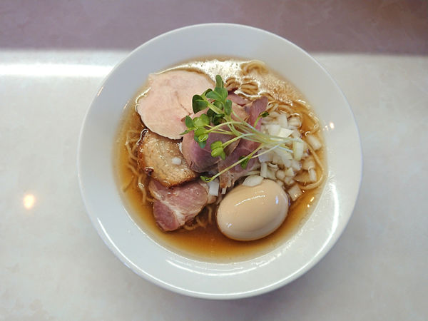 「限定 豊香煮干しそば(地鶏合わせver.)」@中華蕎麦 一無庵の写真