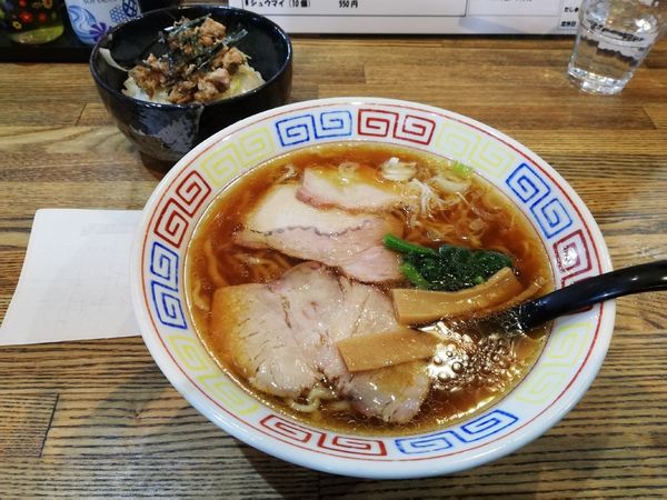 「中華そば」@支那そば 墨家の写真