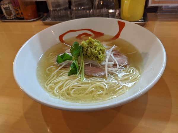 「柚子胡椒ラーメン」@魂麺の写真