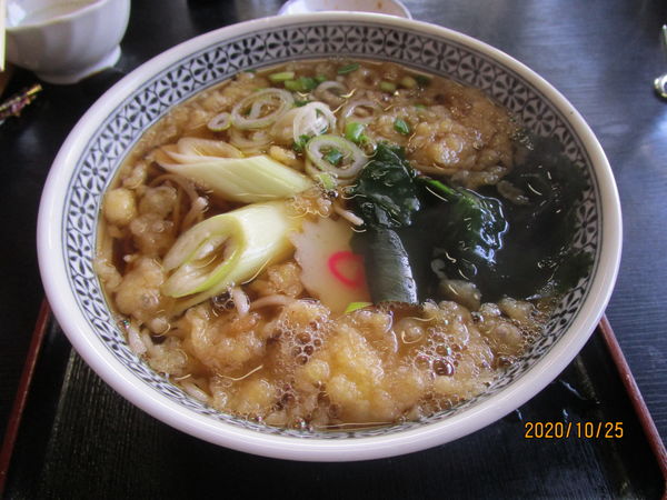 「たぬき蕎麦 560円」@信州の写真