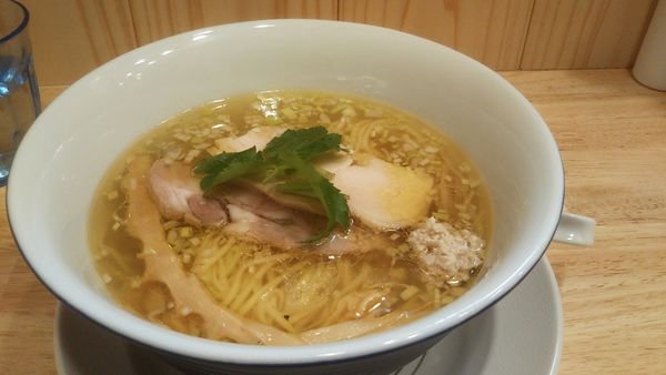 「塩鶏ラーメン」@中華そば ムタヒロ 田無店の写真