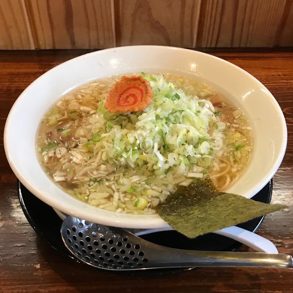 「香味ねぎ中華そば」@客野製麺所の写真